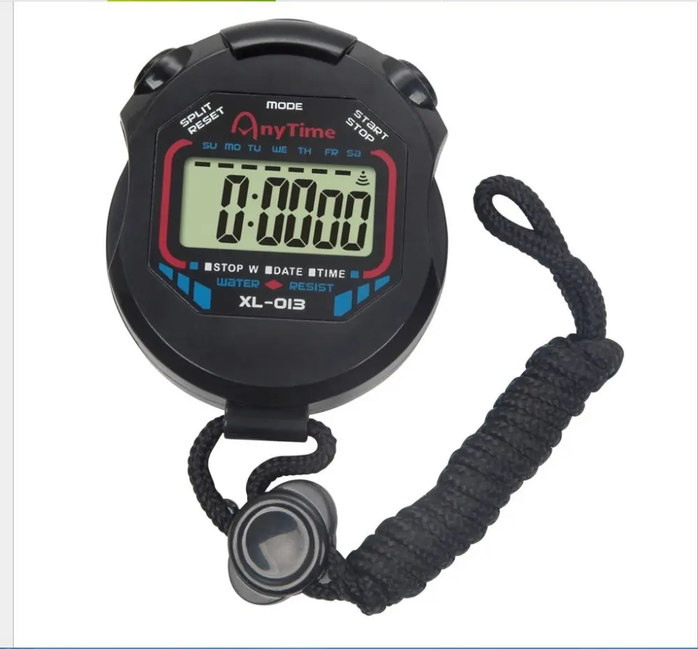 Digital Professional Handheld LCD Chronograph Timer Sports Stopwatch Stop Watch
