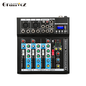 DJ stereo amplifikatör 4 kanal powered USB mikser - Product Image 2