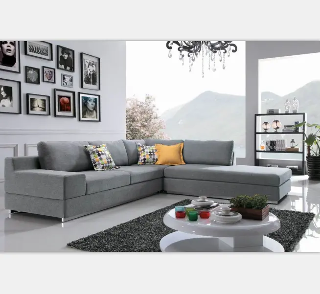 Nieuwste Woonkamer Sofa Ontwerp Moderne Huis Bankstel Prijs