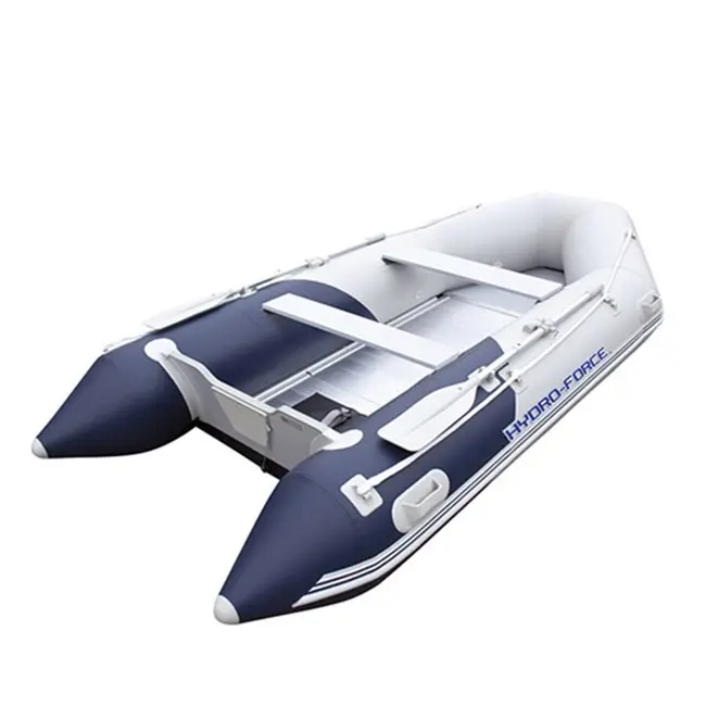 Barco inflável resistente de pvc, 2 pessoas barco a remo para venda