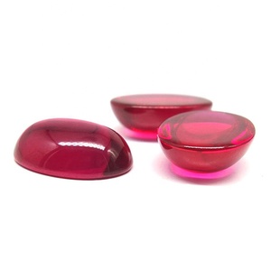 Di alta qualità 4*6mm a 18*25mm 5 # rubino pietra gemma forma ovale rubino Cabochon - Product Image 2