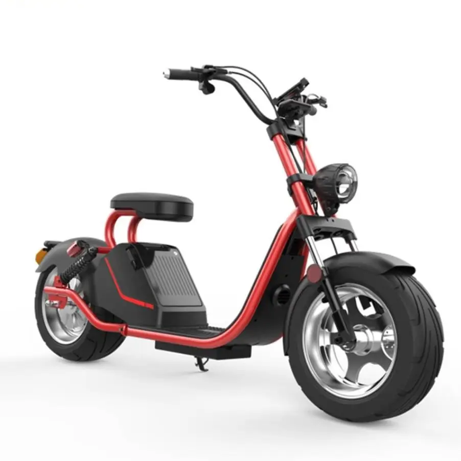 Citycoco-motocicleta eléctrica para adulto, Scooter eléctrico con batería de litio de 60V y 20Ah, 3000 w