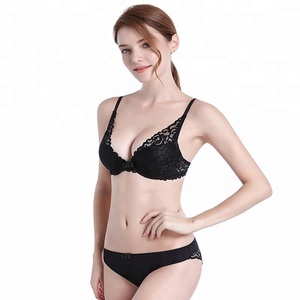 年轻女孩性感火盆俯卧撑文胸套装文胸和内裤套装 - Product Image 6