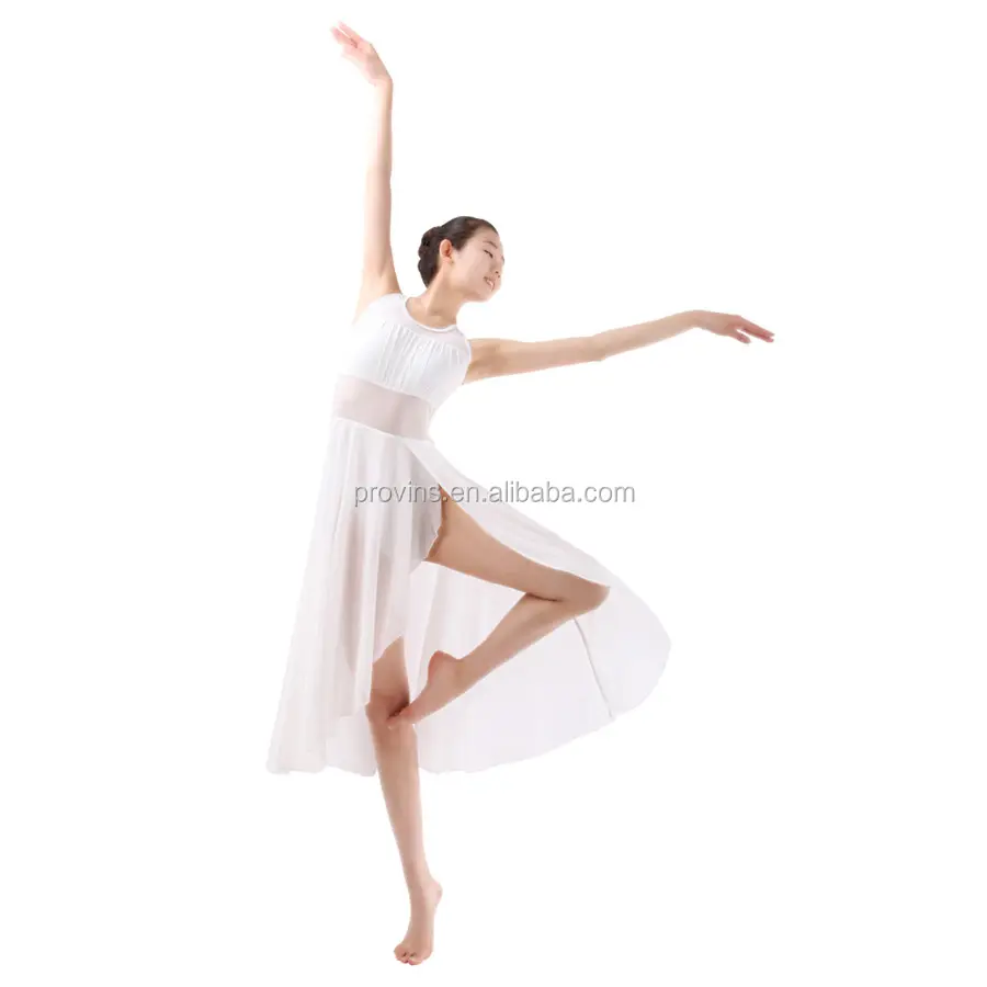 Trajes de Ballet para niñas, vestido de baile lírico