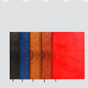 Cuaderno liso de PU hecho a mano A5 diario de cuero diario de tapa dura barato cuaderno - Product Image 3