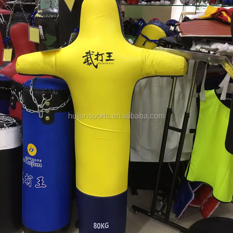 HJ-G2095 Yiwu HUIJUN equipo para Artes Marciales cuero Artificial lucha tonto boxeo tonto