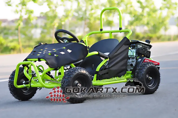 Gas Powered Anak-anak Kustom Go Kart Tubuh