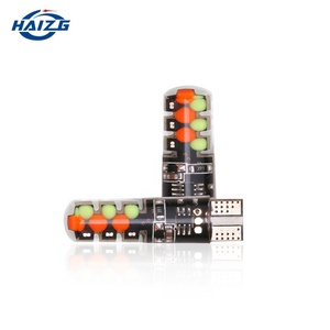 ขาย T10 COB 12 ชิปซิลิคอนฟังก์ชั่นหน่วยความจำ t10 led rgb อ่านหลอดไฟด้วยรีโมทคอนโทรล