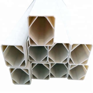 โรงงานโดยตรงพีวีซี PP PE UPVC หลอดอัดขึ้นรูปพลาสติกแข็งท่อสี่เหลี่ยม - Product Image 4