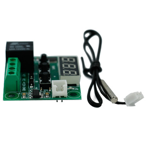 W1209 Digital LED DC 12V controlador termostato temperatura genial módulo interruptor de Control en/controlador placa + Sensor NTC - Product Image 5
