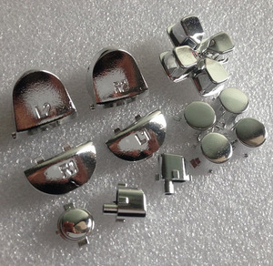 Nuevo juego completo colorido Chrome Button Mod Game Kit para Playstation 4 para PS4 Controller Buttons Alta calidad ENVÍO RÁPIDO