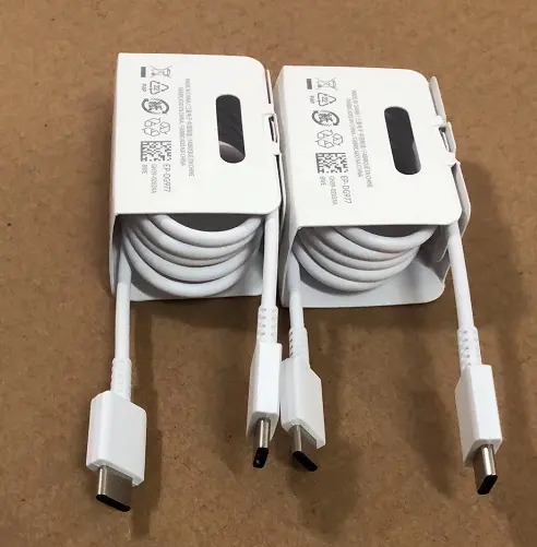 New arrival 2 USB C to Type C fast charger For Samsung galaxy Note 10 EP-DG977 usb data cable