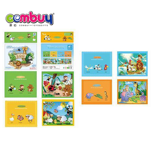 新款英文卡通动物园玩具图片水画书 - Product Image 5