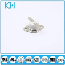 KH Bimetal disc type KSD301-termostato para horno tostador, reinicio manual, protector térmico, 10a, 250v