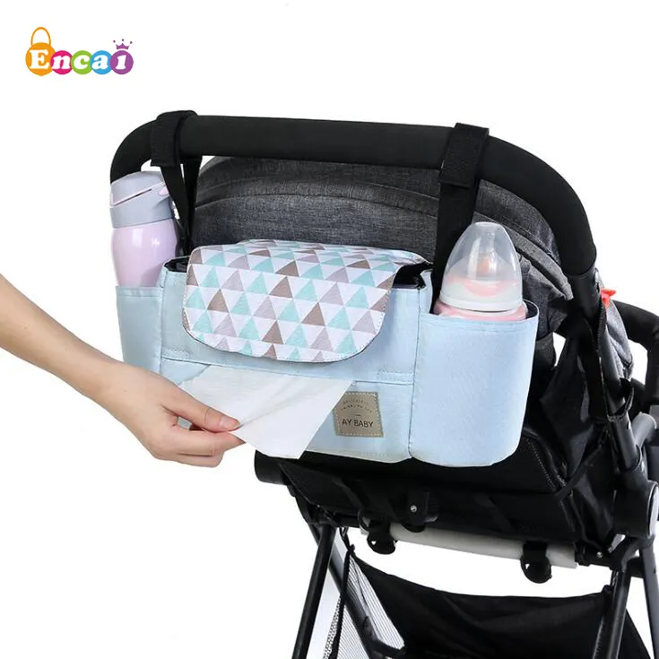 Encai Pram Hängen Baby Windel Tasche Organizer Mutter Konsole Baby Buggy Tasche Universal Kinderwagen Organizer Tasche