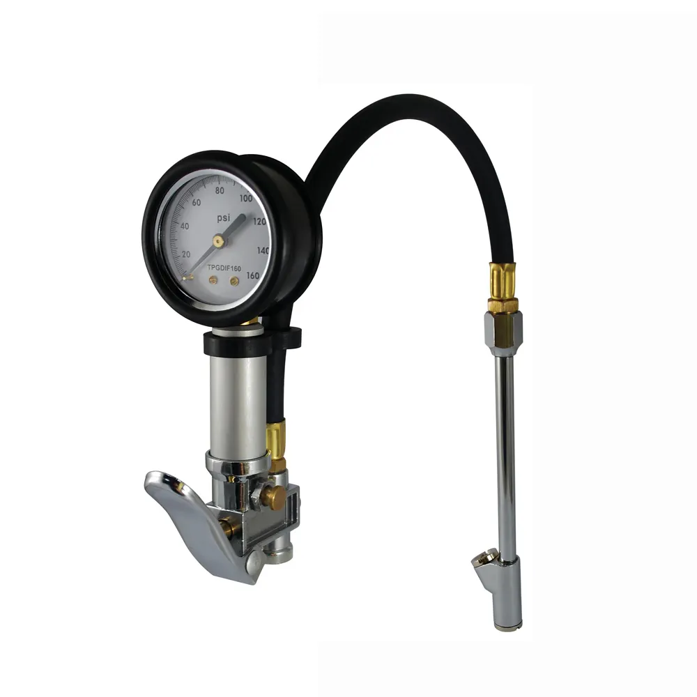 2" dial Tire inflator pressure gauge