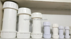 JS Quick Connect 6 Inch PVC Pipe Fittings UPVC Bushing Sight Glass <strong>ASTM</strong> Standard Plastic Quick Connect for <strong>Water</strong> Air Application - Product Image 5