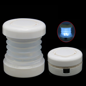 Mini Pocket Camping Tent Lamp Portable <strong>3W</strong> 300LM Hang Clip Foldable Lantern Light