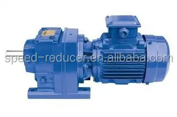 R Series Helical Gear Speed Reducer Gear Motor Cho Nhà Sản Xuất Băng Tải Apron Ở Trung Quốc