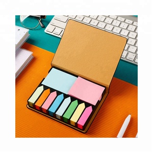 Haz tu propio marcador Rectangular, nota pegajosa combinada multicolor única - Product Image 6