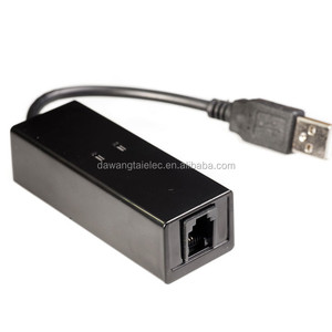 <strong>USB</strong> 56K Modem External Dial Up Voice Fax Data V.90 V.92 Win7 32/64 Bit XP - Product Image 2