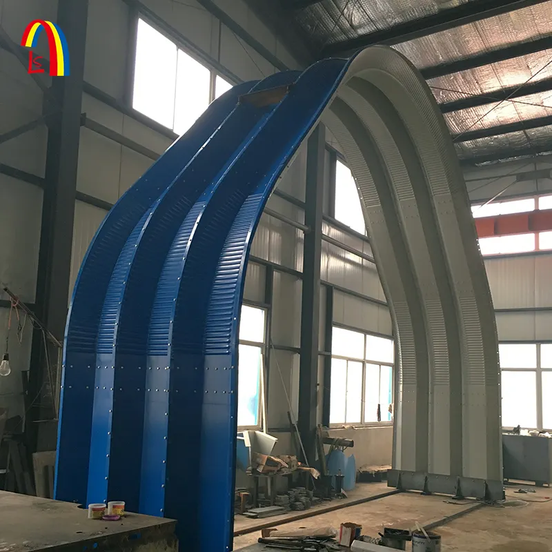 Upgrade screw - joint arch steel sheet forming building machine with best price