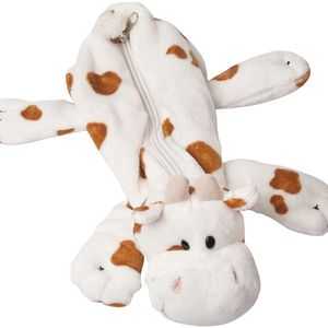 Ücretsiz doldurulmuş inek oyuncak desen, peluş doldurulmuş inek kalem kutusu, peluş inek kalem kutusu - Product Image 2