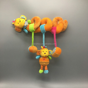 EN-71 &amp; ASTM test Passed Super Soft <strong>Safe</strong> Baby Gift Baby Toy Bear <strong>Plush</strong> Spiral - Product Image 2