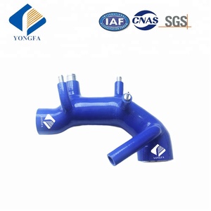 סוג חדש גומי אוויר סיליקון צריכת צינור coupler