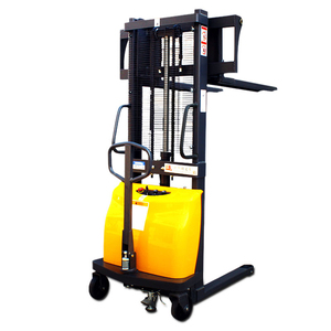 Elektrikli istifleyici 1ton <span class=keywords><strong>1</strong></span>.5ton 2ton fork lift güç istifleyici forklift yarı elektrikli forklift
