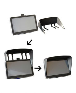 Anti Glare Sun Ombra Lens Hood Protector Shield Per 7 Pollici di Navigazione GPS - Product Image 2