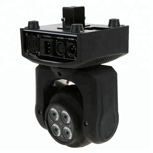 DJライト8 × 10W Double <span class=keywords><strong>Face</strong></span> 4in1 RGBW Stage照明Mini LED Moving Head Wash Light