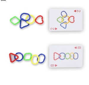 Color Shapes <strong>Cognition</strong> Children'<strong>s</strong> Brain Reaction Interactive Game Hook Ring Board Game Educational Toys - Product Image 3