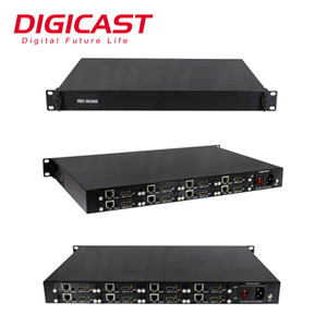 DIGICAST H.264 H.265 4 Canali IPTV TV IP Server MPEG4 Encoder Video encoder Per IPTV In Diretta Streaming Trasmissione - Product Image 1