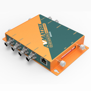 Avmatrix MV0430 Professional Metal 4-Channel 3G /hd/sdi Video multipviewer สำหรับกระจายเสียงและ AV POST Production - Product Image 5