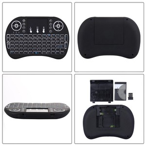 Miniteclado inalámbrico i8 Air Mouse con retroiluminación y Control remoto para Android TV, PC, PS3 - Product Image 5