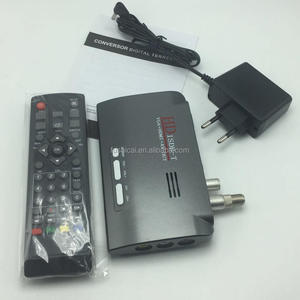 VGA tv tuner box monitor HD ISDB-T VGA + HD-MI + AV OUT sintonizzatore tv set top box sistema operativo canali brasiliani digitali - Product Image 4