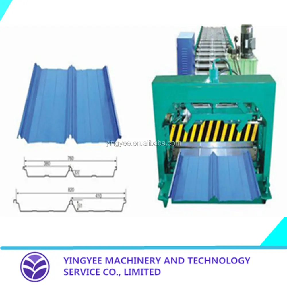 Standing Seam Roof Roll Forming Machine Metal Roofing Sheet Making Machine/auto seamer for roof panel