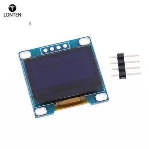 Litten giallo-blu doppio colore 128x64 blu colore bianco OLED modulo Display LED LCD per Arduinos Display 0.96 pollici I2C IIC - Product Image 3