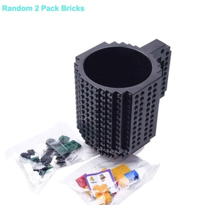 12Oz Đồ Chơi Lắp Ghép Tự Làm Sáng Tạo 350Ml Không Chứa BPA Mới Lạ Cho Trẻ Em Quà Tặng Khối Gạch Xếp Hình Xây Dựng Cốc Cà Phê - Product Image 2