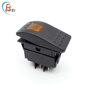 En kaliteli su geçirmez ip68 otobüs rocker anahtarı araba carling 16a t85 55 250v atv rocker anahtarı