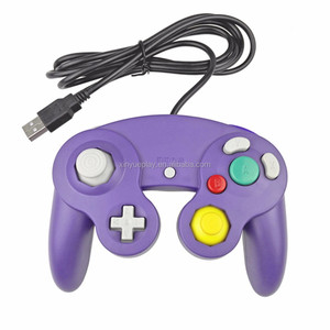 Controlador de juego usb para gamecube, compatible con PC