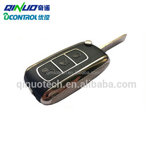 New 3 Nút Lật Key Autocop Từ Xa cho Xe Báo Động QN-RS375X - Product Image 2