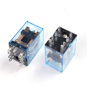 สวิตช์รีเลย์แม่เหล็กไฟฟ้าขนาดเล็ก DPDT,สวิตช์รีเลย์คอยล์รีเลย์ MY2 HH52P MY2NJ V DC 12V 24V AC110V 220