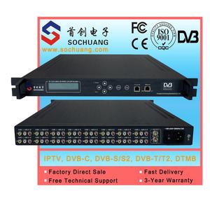 Av Asi Ipเข้ารหัส/Tsขยาย/ดิจิตอลMpeg4เข้ารหัส (8AV/RCA + 1ASIใน,ASI + IP/UDP Unicast/Multicastออก) - Product Image 2