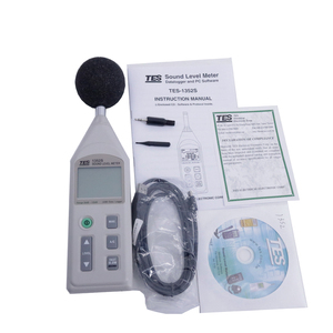 TES-1352S เครื่องวัดระดับเสียงดิจิตอล Db Tester 30dB ถึง130dB การเชื่อมต่อ USB - Product Image 2