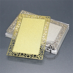 批发现代设计空白升华金属名片 - Product Image 1