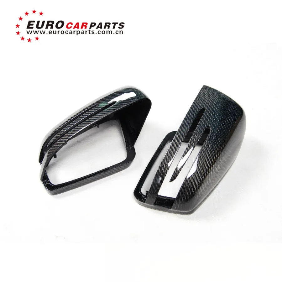 w204 carbon finber side mirror cover fit for A C CLS E CLA Class W204 W207 W212 W176 W218 W221 carbon mirror cover