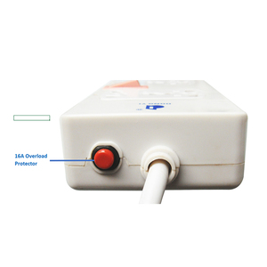 Home Office Desktop <strong>Socket</strong> 5 Outlets <strong>Multi</strong> <strong>Socket</strong> <strong>With</strong> Individual <strong>Switches</strong> - Product Image 3