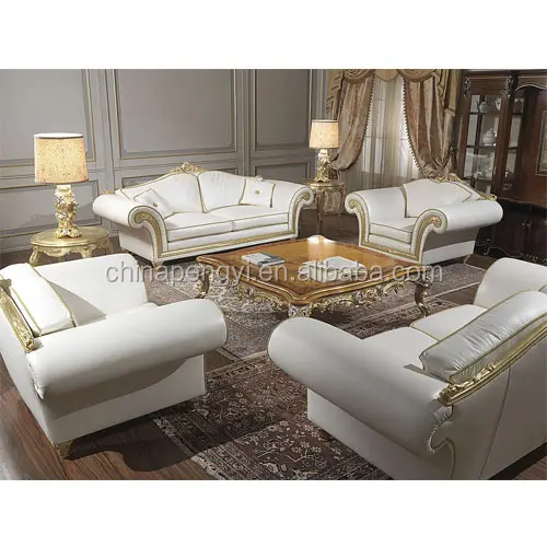 Ensemble de canapé en cuir, meubles de salon, au design arabe, de 5, 7, 8 et 9 places